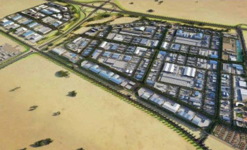 AI Wakra logistics park phase-1 (WLP -A&B): (Industrial)